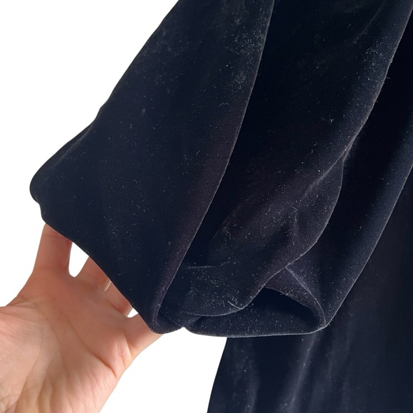 COS Velvet Puff-Sleeved Top dramatic pleated sleeve size 40 excellent condition - Picture 9 of 15